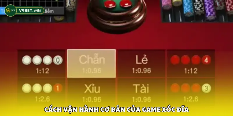 Cách vận hành cơ bản của game xóc đĩa