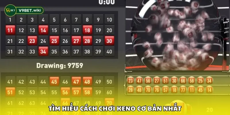 Tìm hiểu cách chơi Keno cơ bản nhất